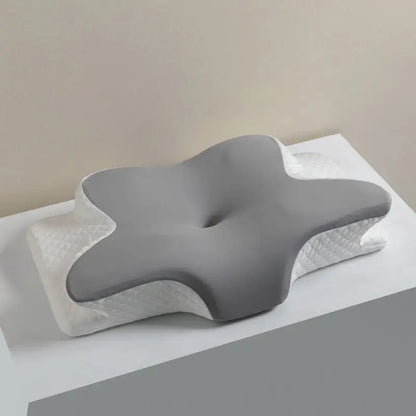 Cooling Memory Foam Cervical Pillow for Neck Pain & Comfortable Sleep