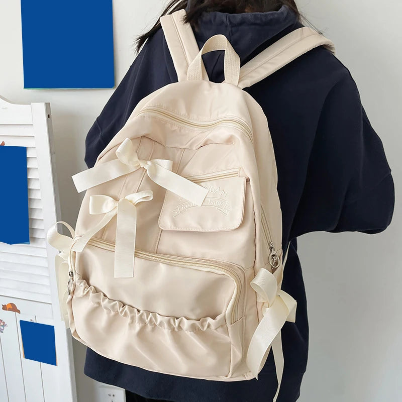 Luxury Cute Floral School Backpack