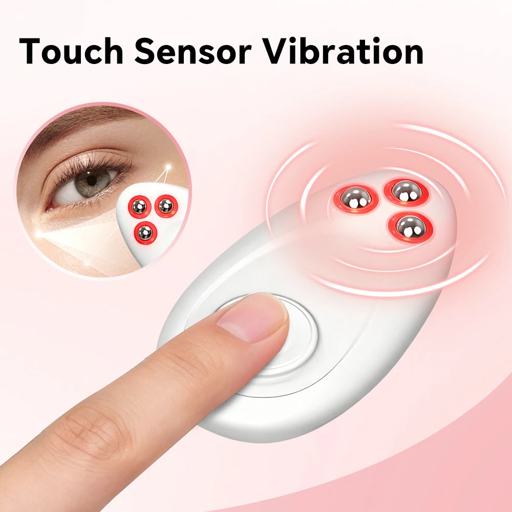 Electric Eye Massager with Cooling Roller Balls for Puffiness and Dark Circles - 8