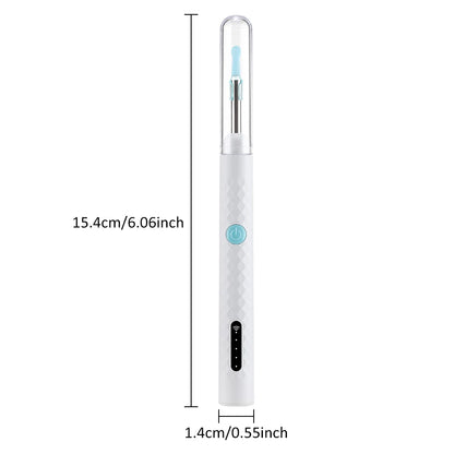 2-in-1 Visual Ear Wax Cleaner with HD Camera and Precision Tweezers