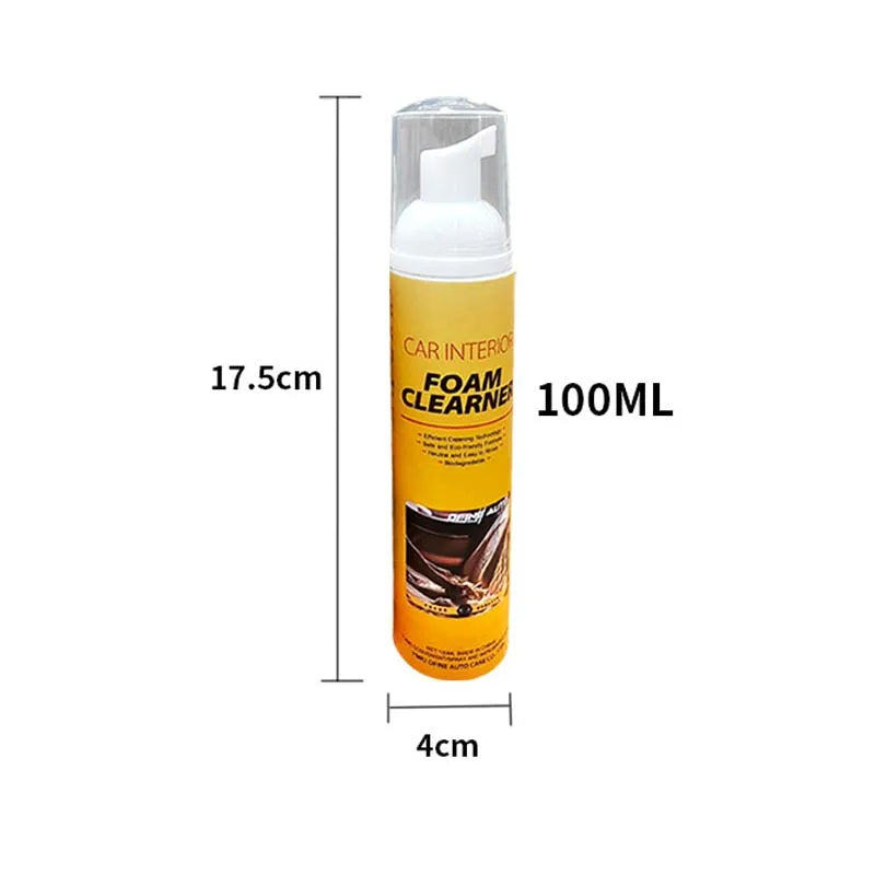 Multipurpose Car Interior Foam Cleaner & Leather Restorer - 11