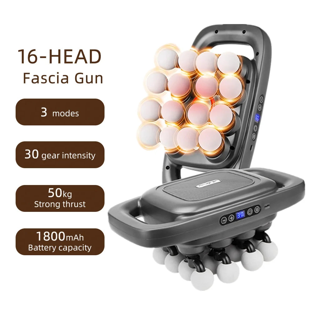 16-Head Deep Tissue Massager