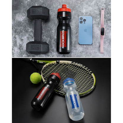 ROCKBROS 750ml Cycling Water Bottle and Cage Set – Lightweight & Durable