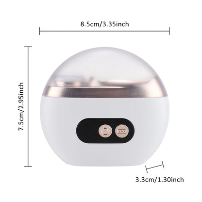 Electric Nail Clipper and Grinder with LED Light and LCD Screen