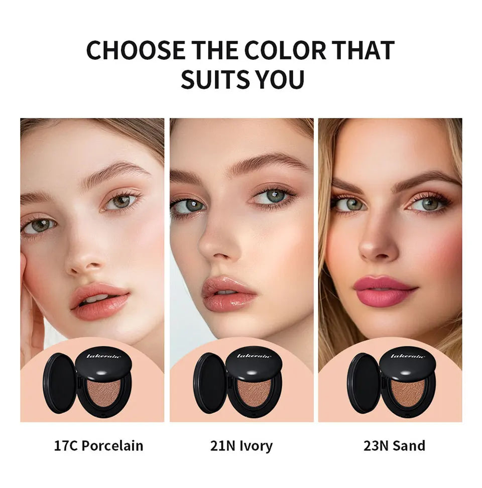 Semi-Matte Cushion Foundation - Full Coverage CC Cream - 38