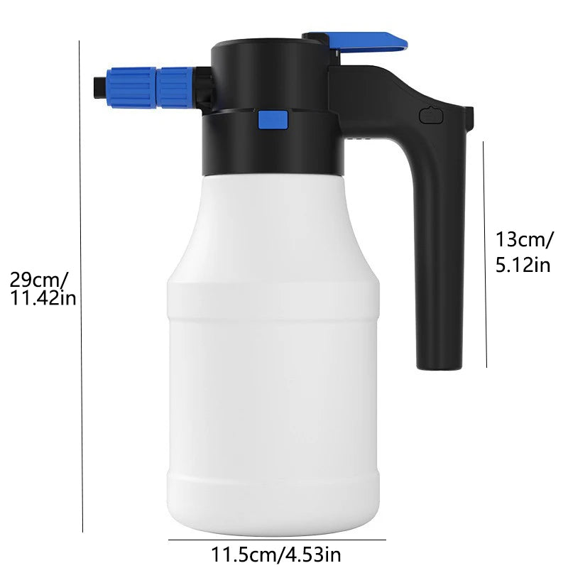 1.5L Cordless Electric Car Wash Foam Sprayer - 18