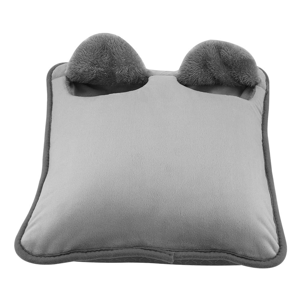 USB Heated Foot Warmer - Plush Electric Heating Pad for Office and Home - 25