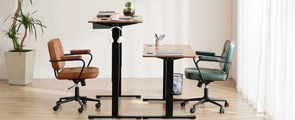 Electric Standing Desk - Height Adjustable Sit-Stand Computer Workstation