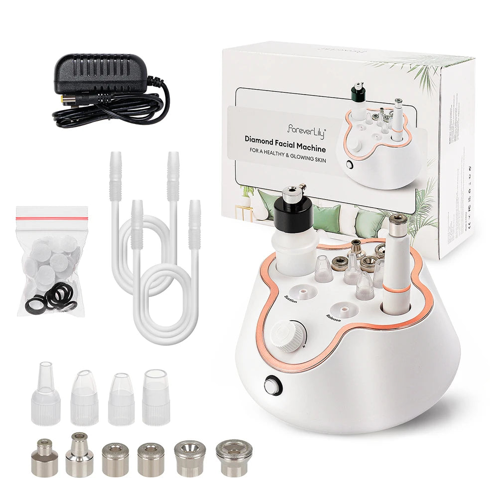 Professional 3-in-1 Diamond Microdermabrasion Facial Machine