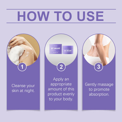 OceAura Get Dreamy Firming Body Cream - Skin Tightening & Collagen Lotion