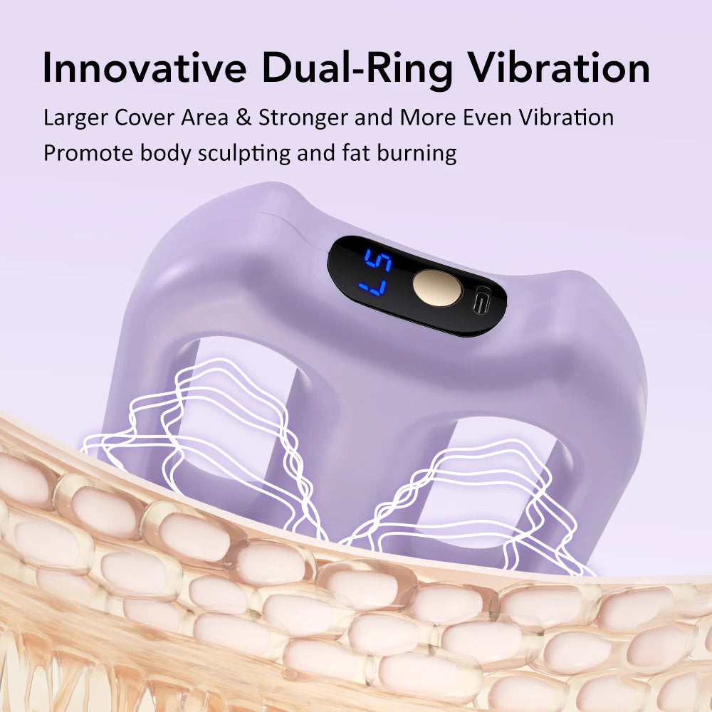 Electric Fascia Ring Full-Body Vibration Massager for Muscle Recovery - 2