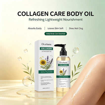 Collagen Lifting Body Oil for Skin Tightening & Deep Hydration