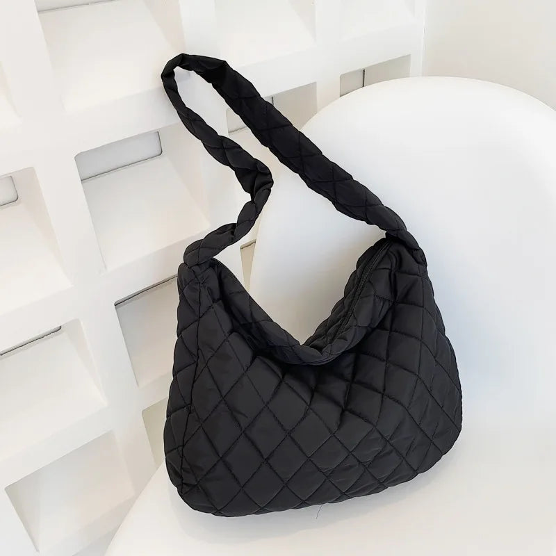 Luxury Quilted Padded Tote