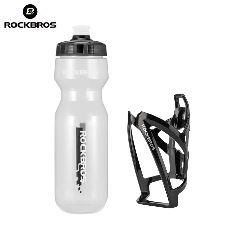 ROCKBROS 750ml Cycling Water Bottle and Cage Set – Lightweight & Durable - 27