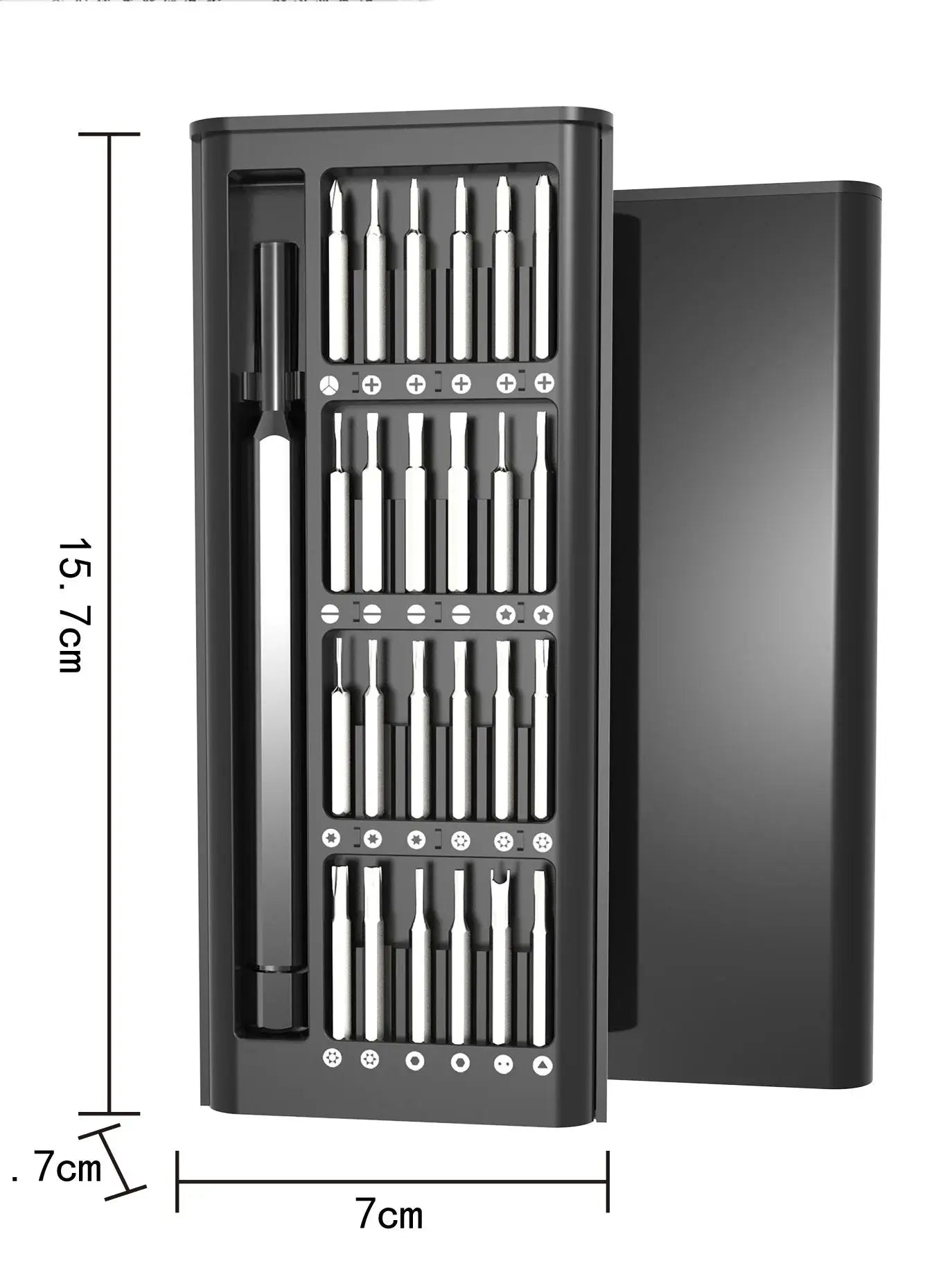 24-in-1 Magnetic Precision Screwdriver Set for Electronics & PC Repair