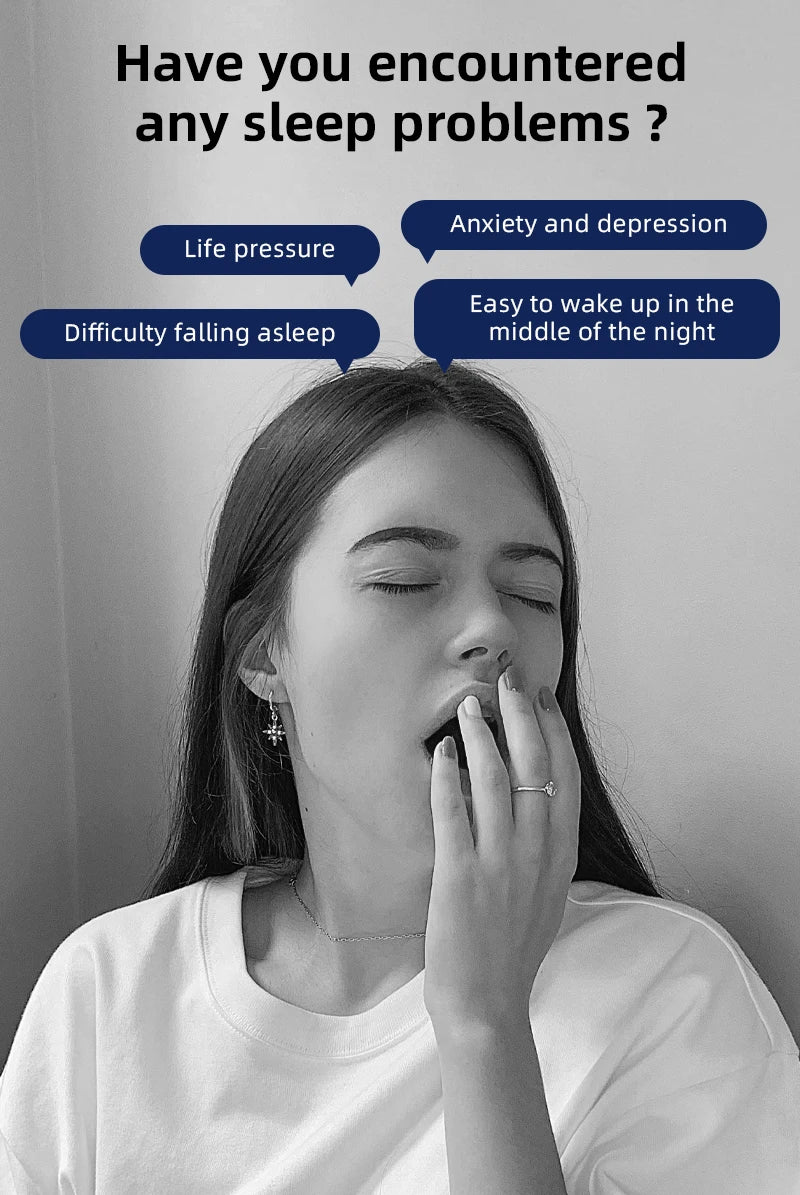 Microcurrent Handheld Sleep Aid Device for Insomnia & Anxiety Relief