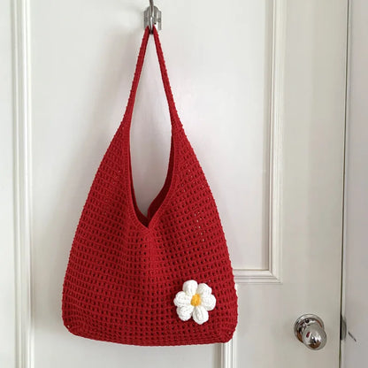 Luxury Bohemian Crochet Tote