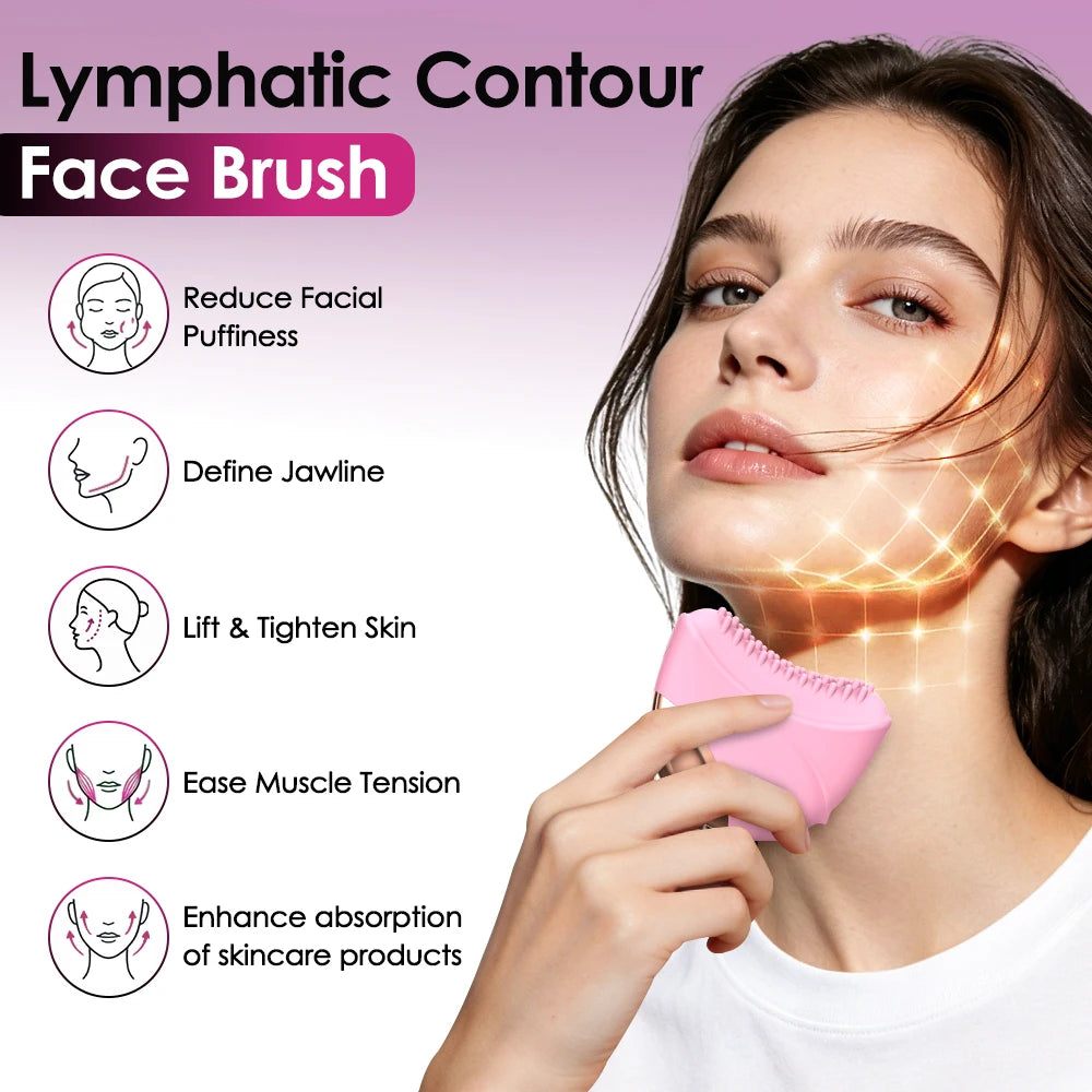 Electric Body Contouring & Exfoliating Massage Brush for Skin Rejuvenation - 7