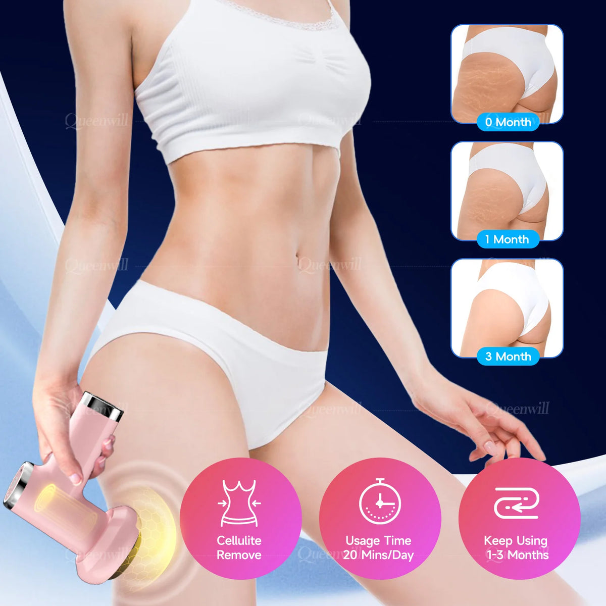 Portable Electric Body Sculpting & Cellulite Massage Gun