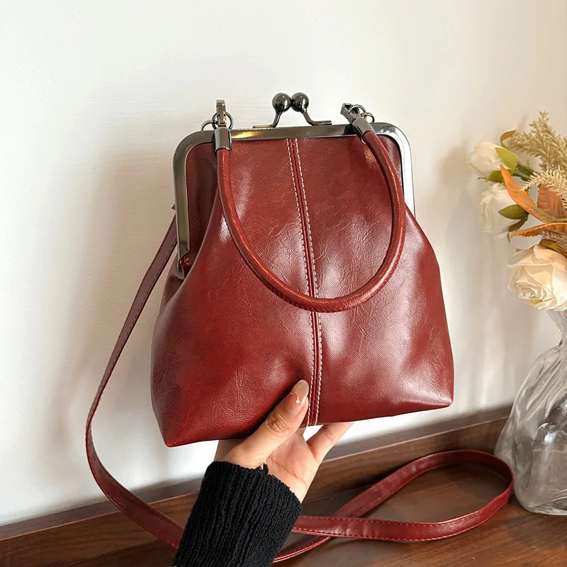 Luxury Vintage Kiss Lock Bag