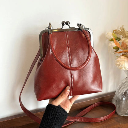 Luxury Vintage Kiss Lock Bag
