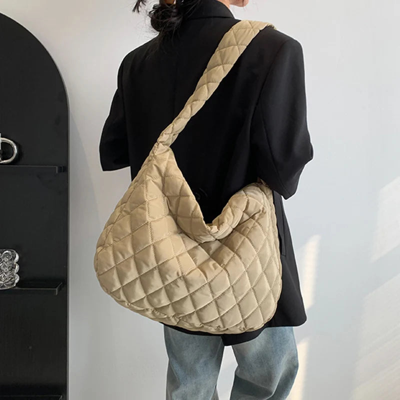 Luxury Quilted Padded Tote