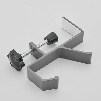 Universal Aluminum Desk Hook: Headphone Stand & Portable Bag Hanger