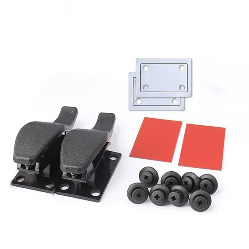 2PCS Car Trunk Umbrella & Grocery Hooks - Universal Organizer Clip