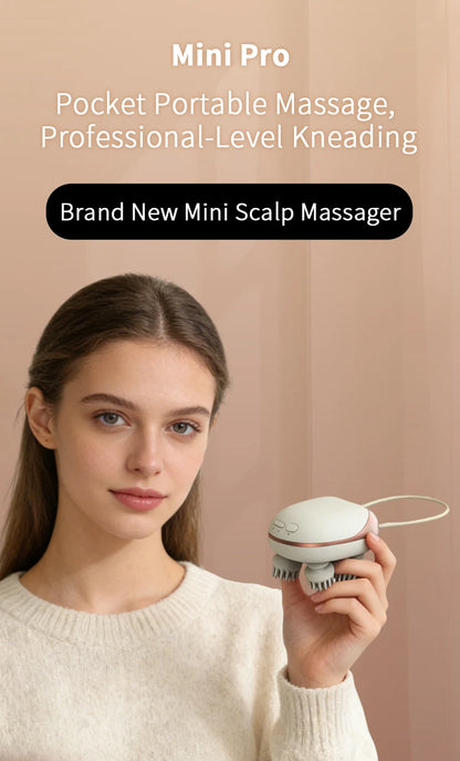 Cordless EMS Scalp Massager & Deep Tissue Body Relaxer