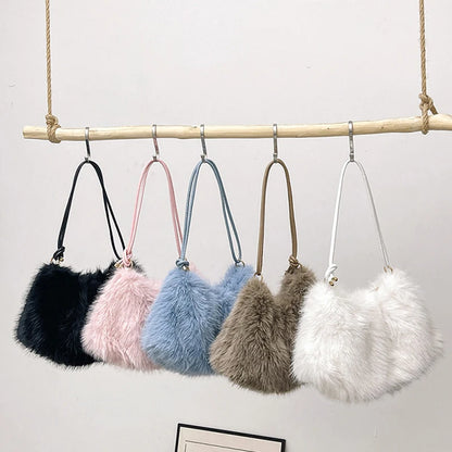 Luxury Plush Faux Fur Tote