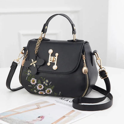 Luxury Embroidered Bucket Bag