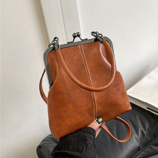 Luxury Vintage Kiss Lock Bag