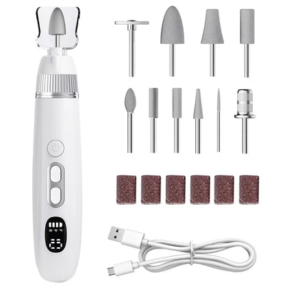 Professional Electric Nail Drill Set - Cordless Manicure & Pedicure File