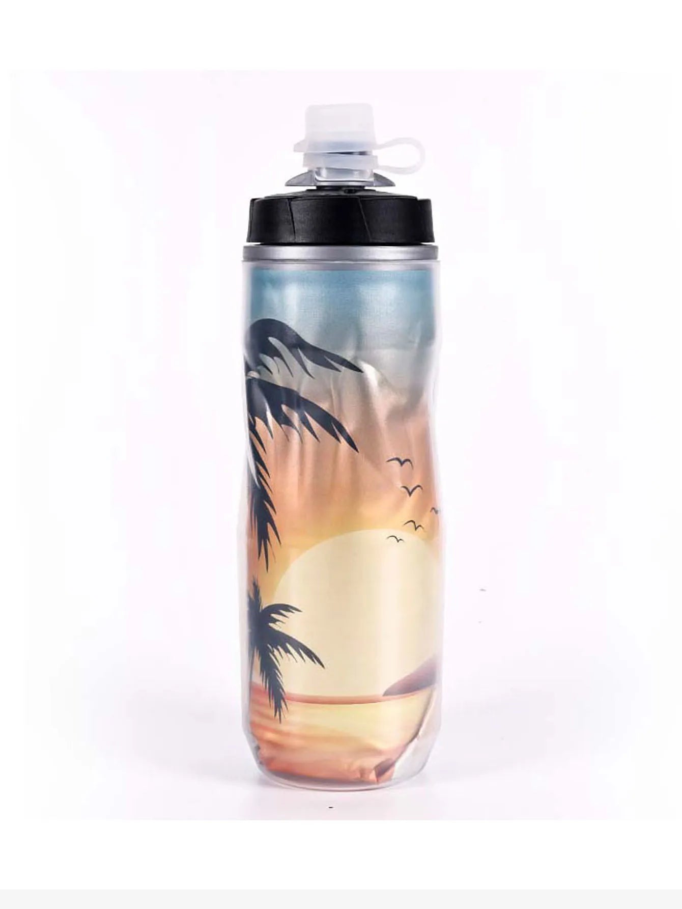 Insulated Cycling Water Bottle - 610ml Leak-Proof MTB & Road Bike Sport Cup - 17