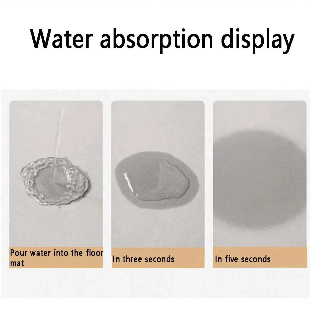 Cute Animal Diatomaceous Earth Bath Mat - Quick Dry & Non-Slip