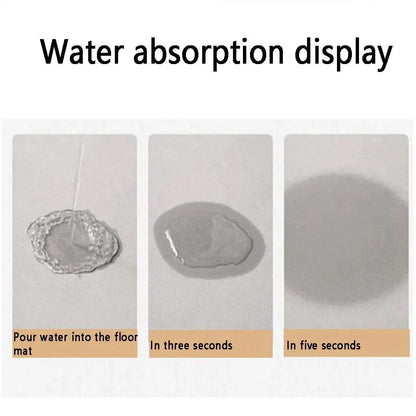 Cute Animal Diatomaceous Earth Bath Mat - Quick Dry & Non-Slip