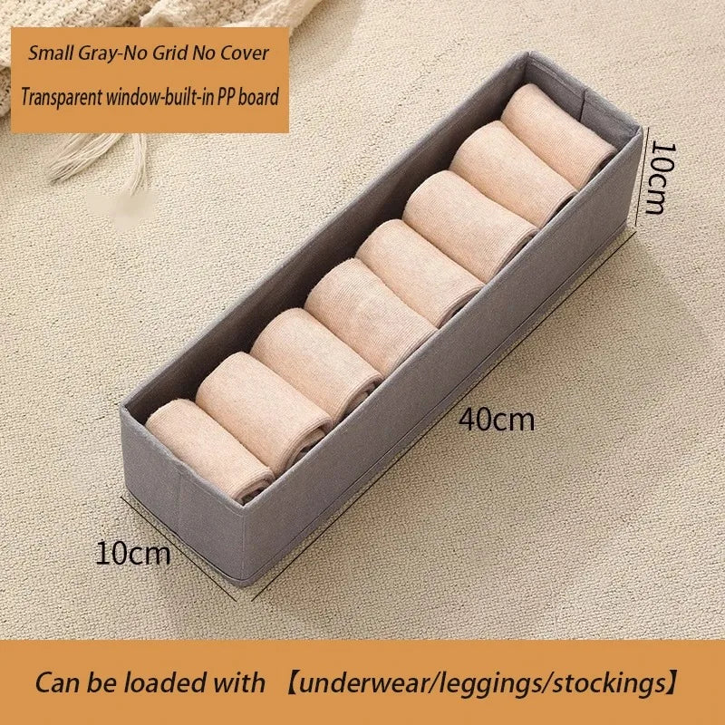 Foldable Wardrobe Clothes Organizer - Closet Drawer Divider - 12