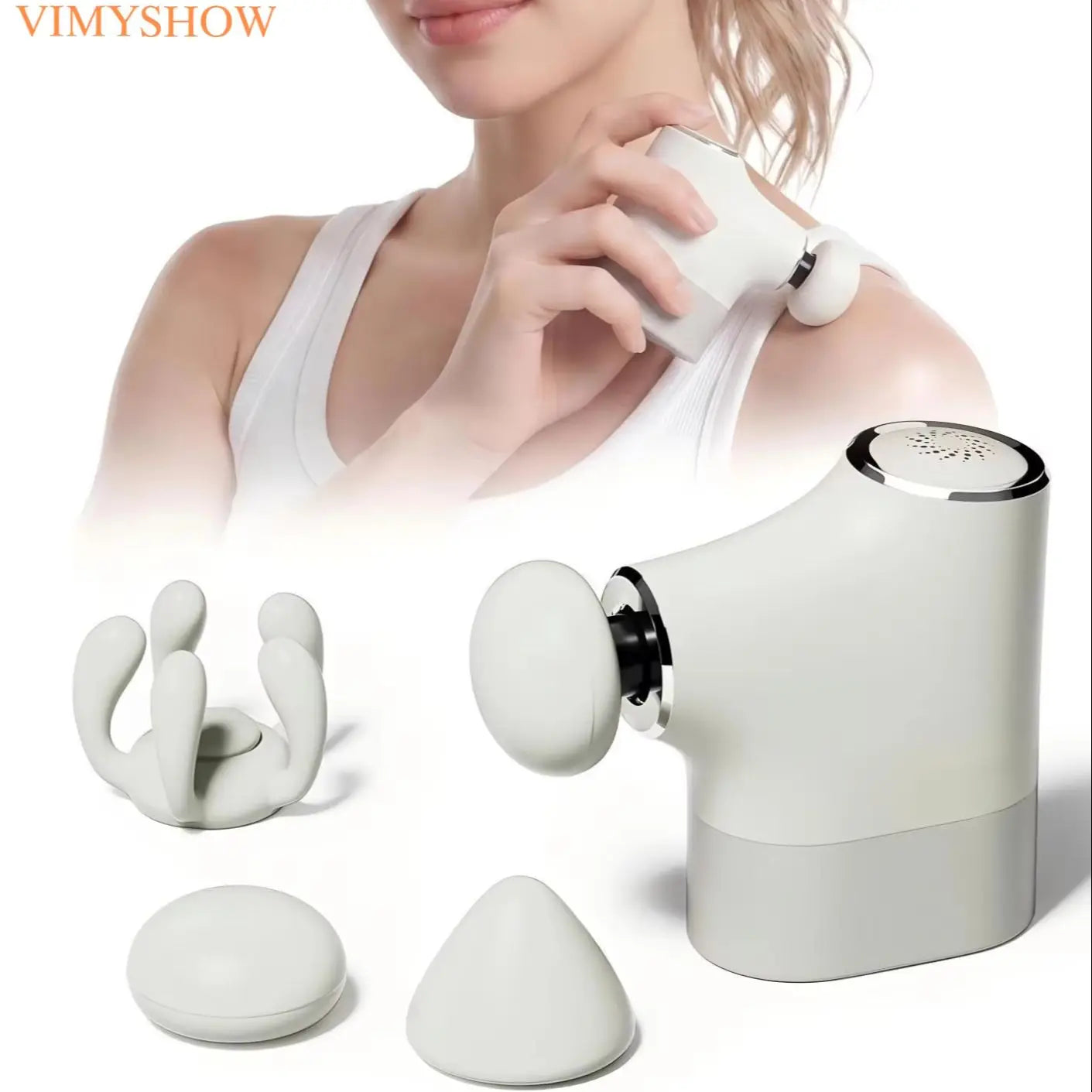 Mini Deep Tissue Percussion Massage Gun for Full Body Muscle Relief - 1