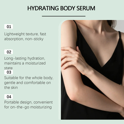 Hyaluronic Acid Hydrating Body Serum for Smooth and Elastic Skin