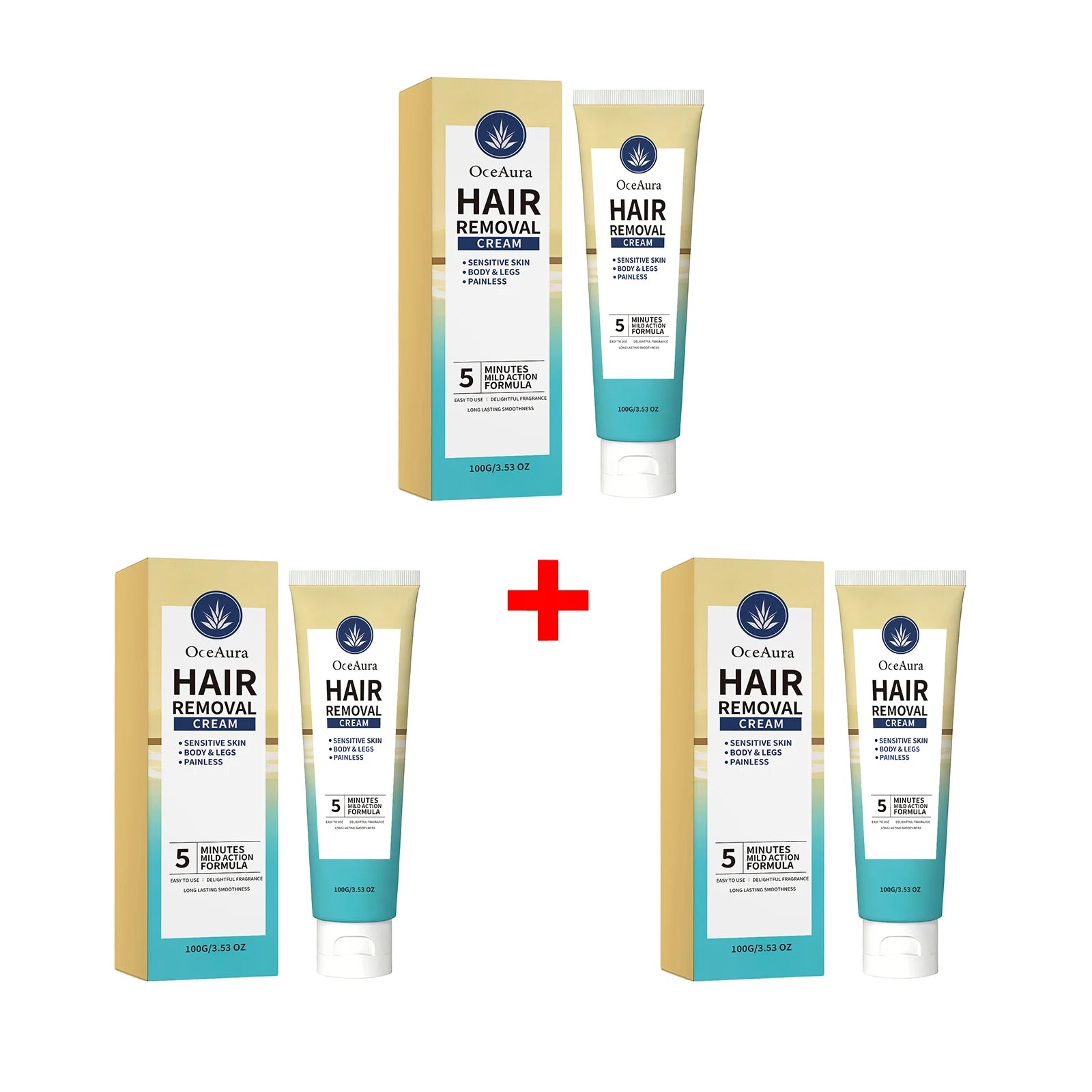 Painless Hair Removal Cream for Sensitive Skin - Fast Acting Depilatory Lotion - 13