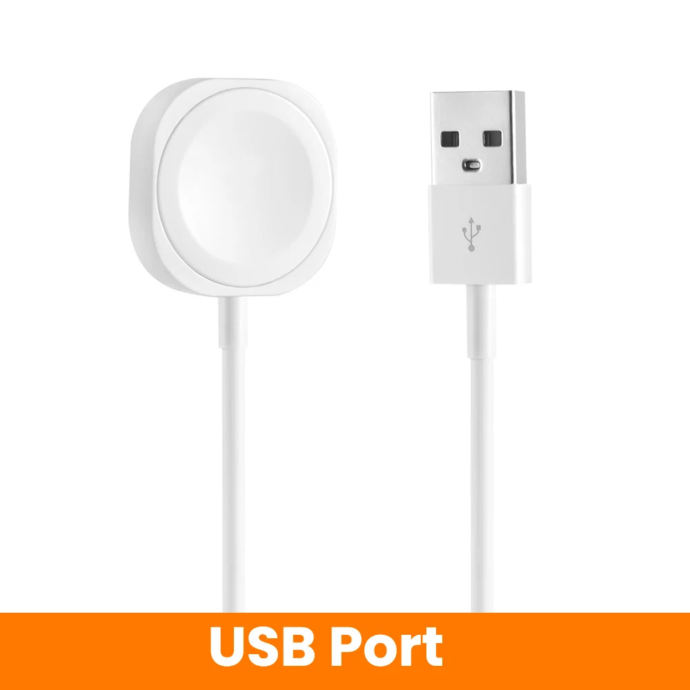 Magnetic Fast Charger for iWatch Series 1-11 & Ultra 1/2 USB-C Cable