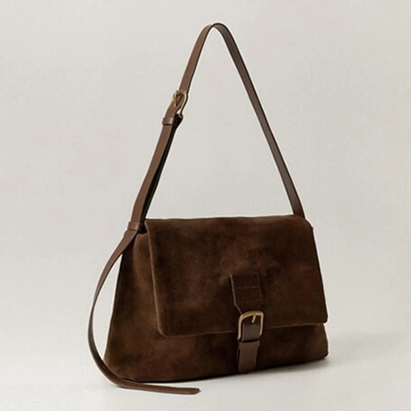 Luxury Matte Leather Tote Bag