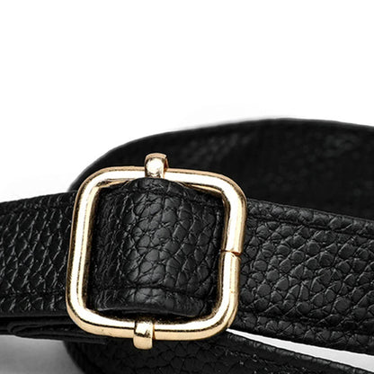 Luxury Contrast Leather Tote