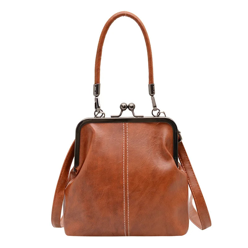 Luxury Vintage Kiss Lock Bag