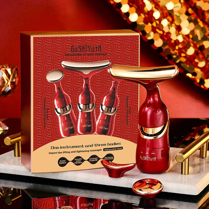 Microcurrent Facial & Neck Lifting Massager - Anti-Aging Skin Rejuvenation