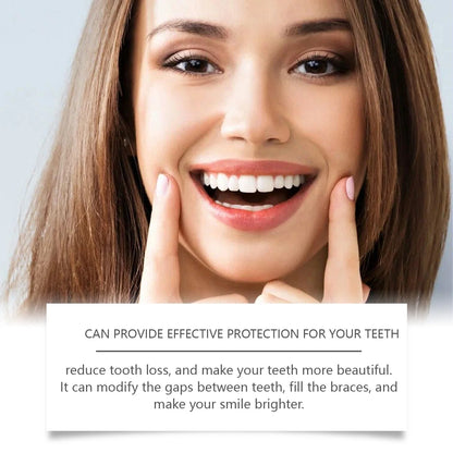 Silicone Temporary Dentures - Comfortable Snap-On Smile & Teeth Repair Kit