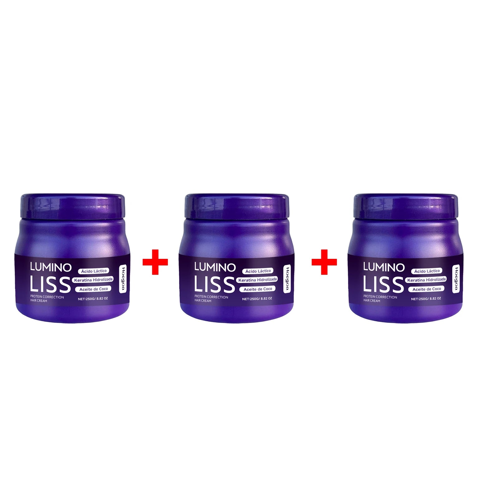 Protein Correction Hair Straightening Cream - Keratin Smoothing & Repair Mask - 8