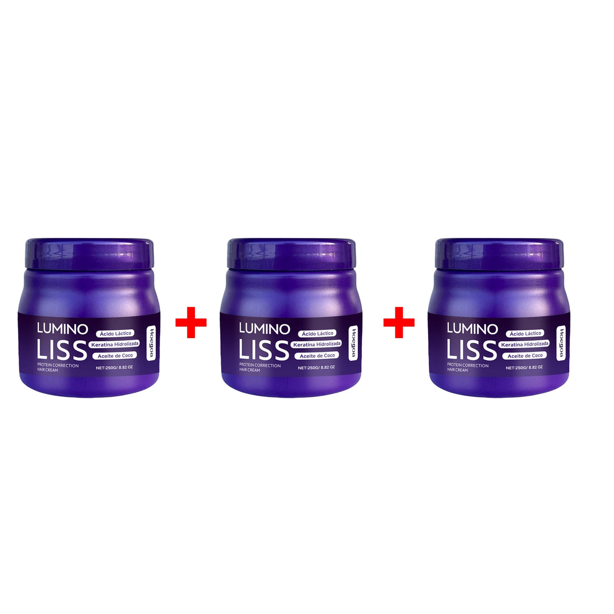 Protein Correction Hair Straightening Cream - Keratin Smoothing & Repair Mask