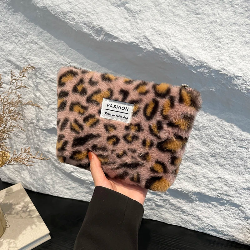 Leopard Retro Makeup Bag