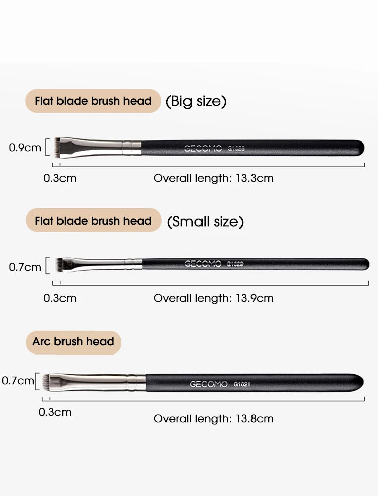 Precision Makeup Brush: Versatile Tool for Eyeliner, Brows & Eyeshadow - 5